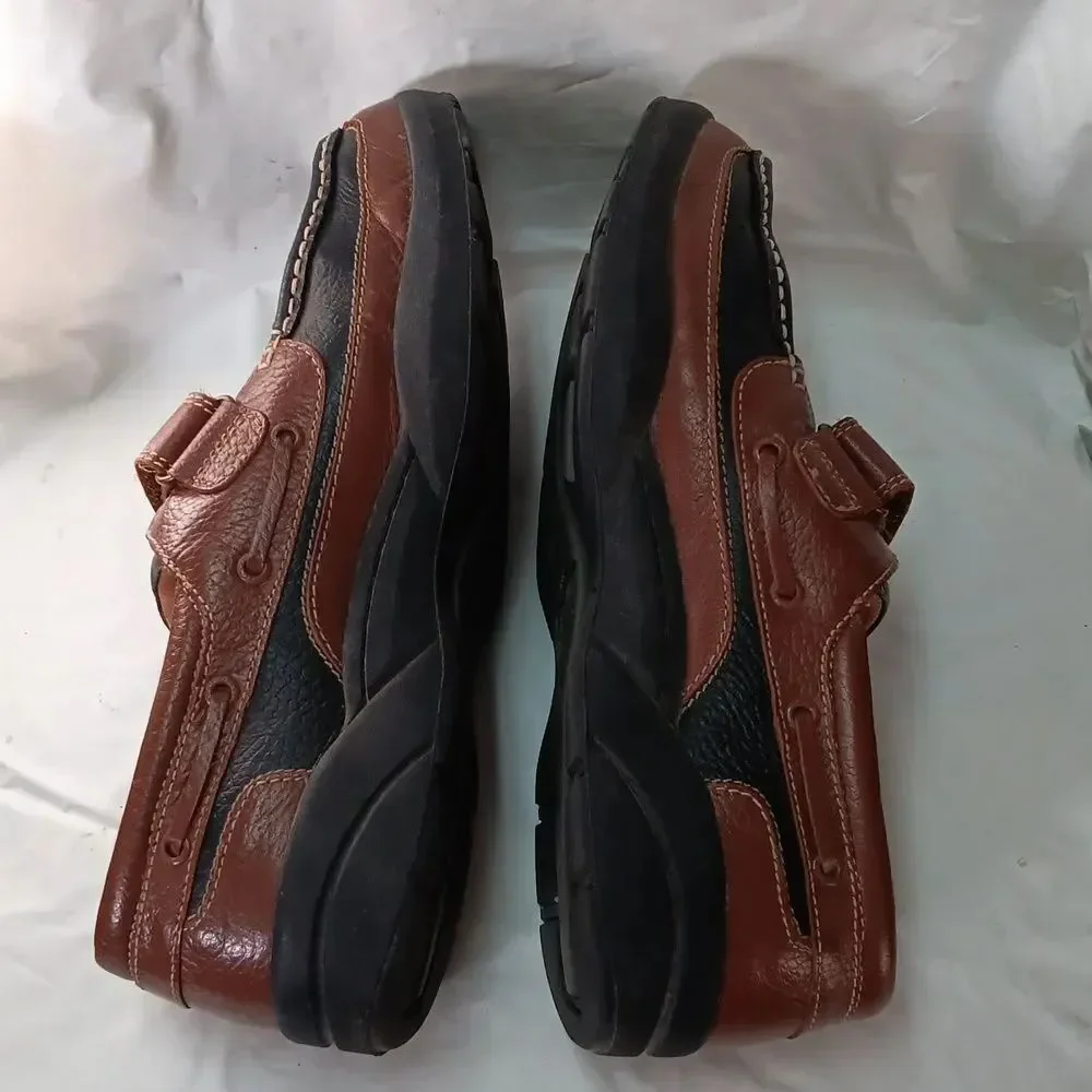Dr. Comfort Men's Mike Casual Boat Therapeutic Diabetic Leather Shoes Size 13 W